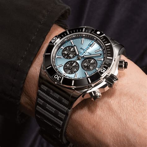 breitling platinum watch